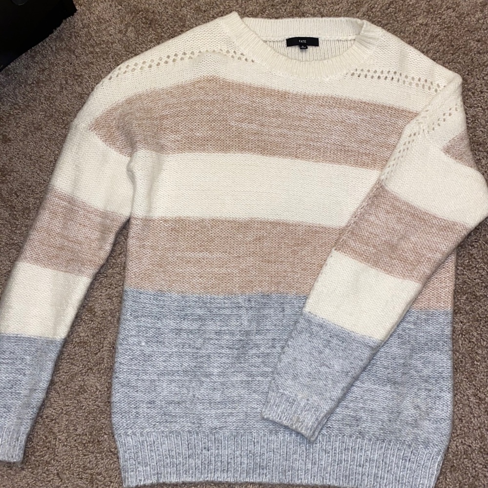 Striped Crewneck Sweater